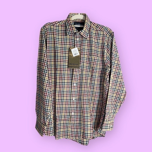 BlueStream Outdoors Other - BLUESTREAM Outdoors lightweight flannel button down size M. NWT